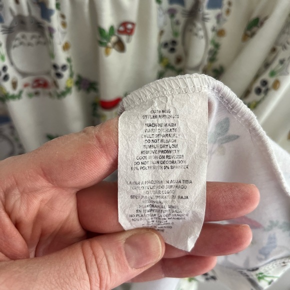 My Neighbor Tortoro T-shirt dress size xl - Picture 7 of 8